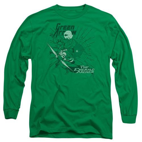 Image for Green Arrow Long Sleeve T-Shirt - The Emerald Archer