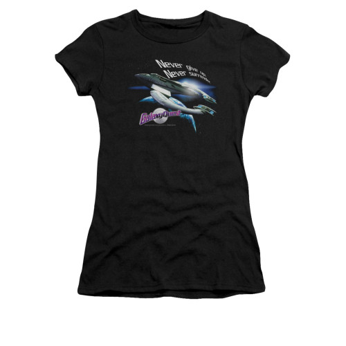 Galaxy Quest Girls T-Shirt - Never Surrender