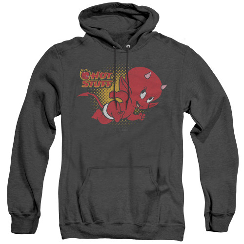 Image for Hot Stuff the Little Devil Heather Hoodie - Little Devil