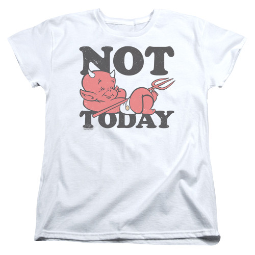 Image for Hot Stuff the Little Devil Woman's T-Shirt - Not Today