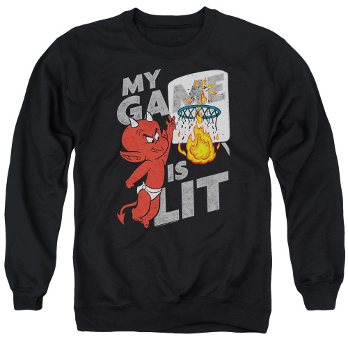 Image for Hot Stuff the Little Devil Crewneck - Game Is Lit