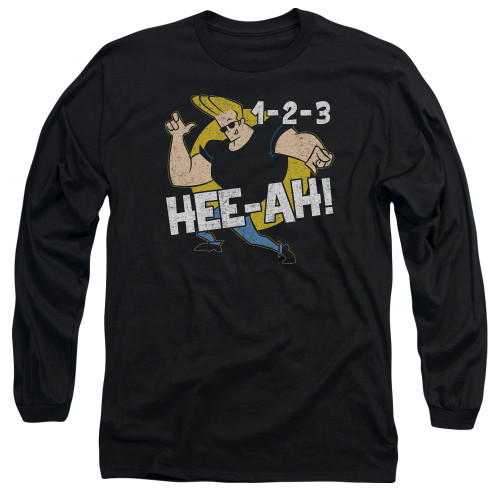 Image for Johnny Bravo Long Sleeve T-Shirt - 123