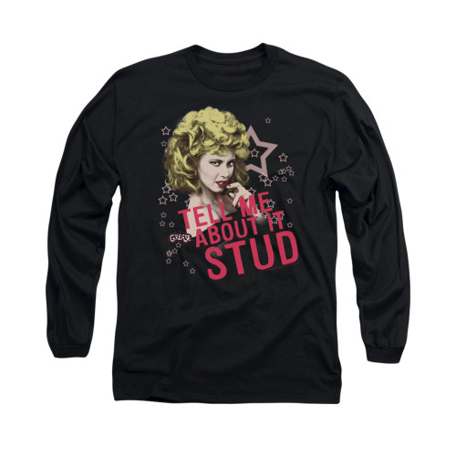 Grease Long Sleeve T-Shirt - Tell Me About It Stud