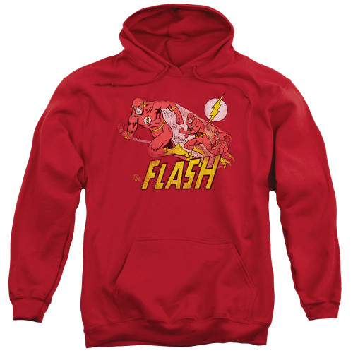 Image for Flash Hoodie - Crimson Comet on Red