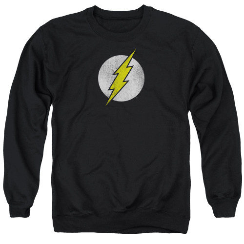 Image for Flash Crewneck - Flash Logo Distressed