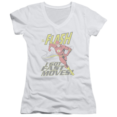 Image for Flash Girls V Neck T-Shirt - Fast Moves