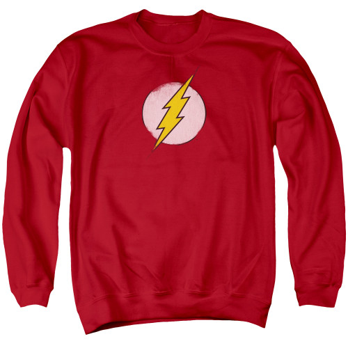 Image for Flash Crewneck - Rough Flash Logo