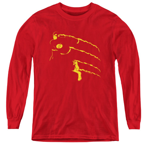 Image for Flash Youth Long Sleeve T-Shirt - Flash Min