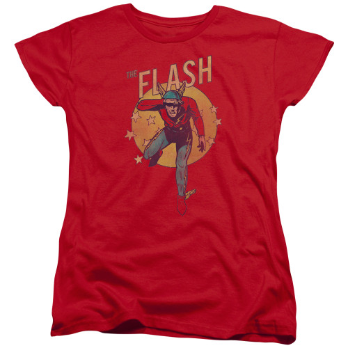 Image for Flash Woman's T-Shirt - Circle & Stars