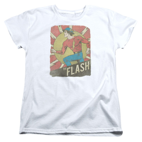 Image for Flash Woman's T-Shirt - Tattered Poster