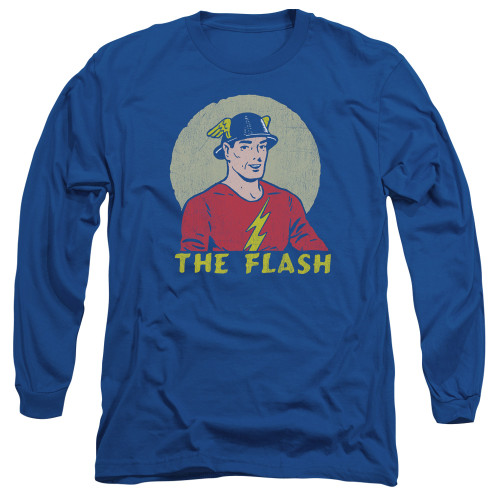 Image for Flash Long Sleeve T-Shirt - Faded Circle