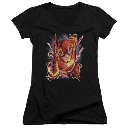 Image for Flash Girls V Neck T-Shirt - Flash #1