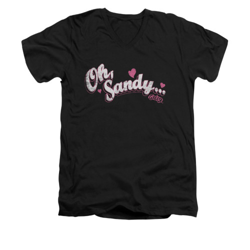 Grease V-Neck T-Shirt - Oh Sandy