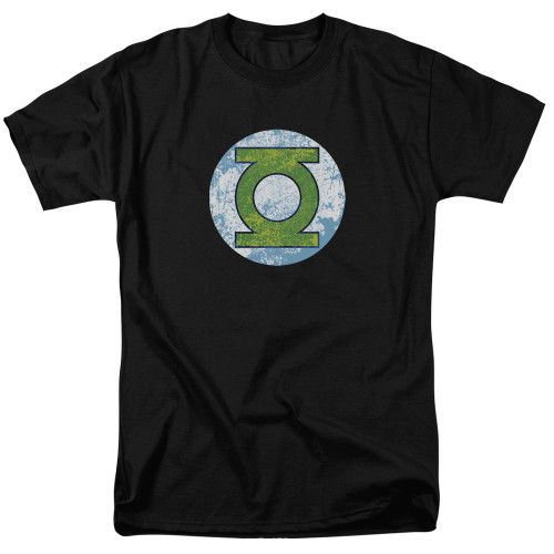 Image for Green Lantern T-Shirt - GL Neon Distress Logo