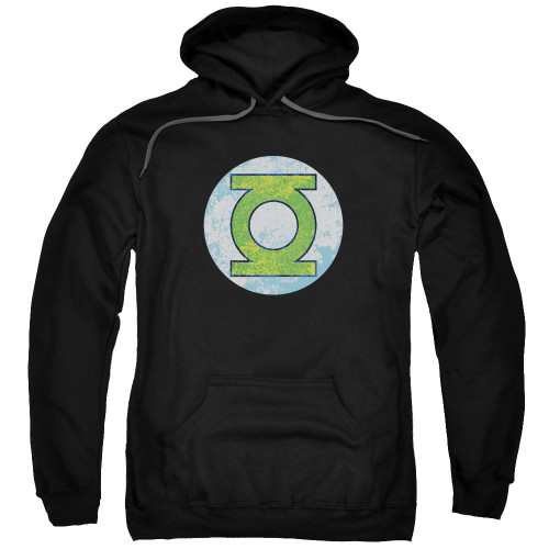 Image for Green Lantern Hoodie - GL Neon Distress Logo