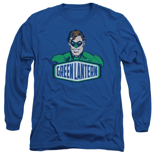 Image for Green Lantern Long Sleeve T-Shirt - Green Lantern Sign