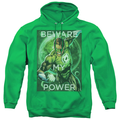 Image for Green Lantern Hoodie - Power on Kelly Green