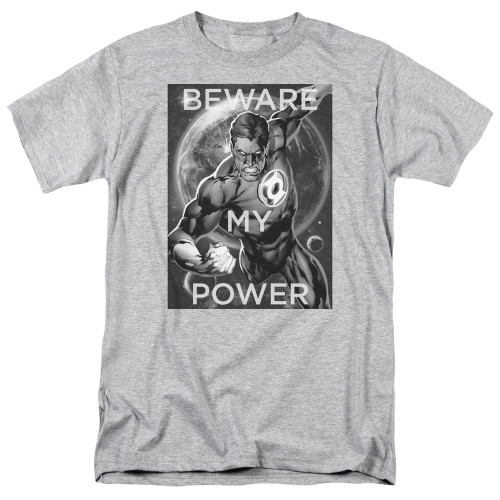 Image for Green Lantern T-Shirt - Power on Grey