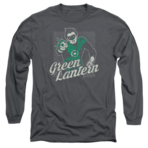 Image for Green Lantern Long Sleeve T-Shirt - Ring Rays