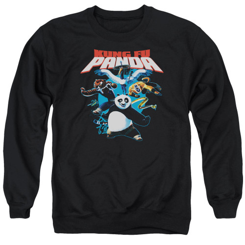 Image for Kung Fu Panda Crewneck - Kung Fu Group