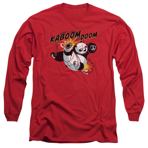 Image for Kung Fu Panda Long Sleeve T-Shirt - Kaboom of Doom