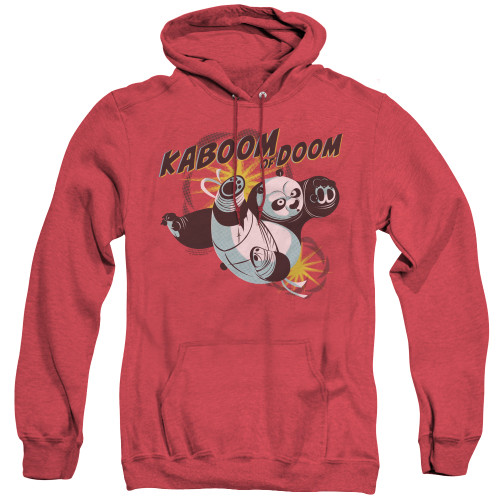 Image for Kung Fu Panda Heather Hoodie - Kaboom of Doom