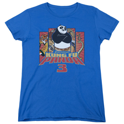 Image for Kung Fu Panda Woman's T-Shirt - Kung Furry