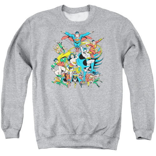 Image for Justice League of America Crewneck - Justice League Assemble