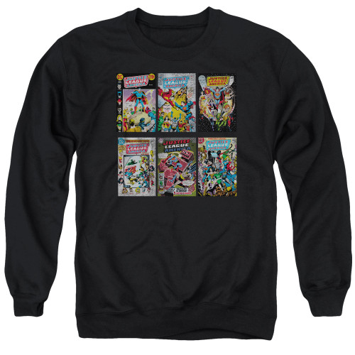 Image for Justice League of America Crewneck - DCO Covers