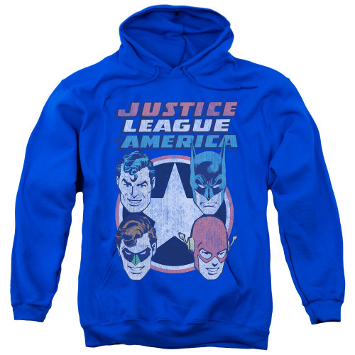 Image for Justice League of America Hoodie - 4 Stars