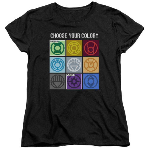 Image for Justice League of America Woman's T-Shirt - Choose Your Color