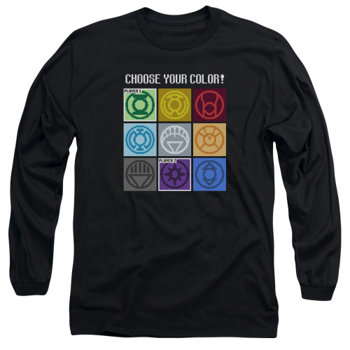 Image for Justice League of America Long Sleeve T-Shirt - Choose Your Color