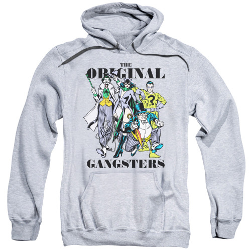 Image for Justice League of America Hoodie - Original Gangsters on Grey