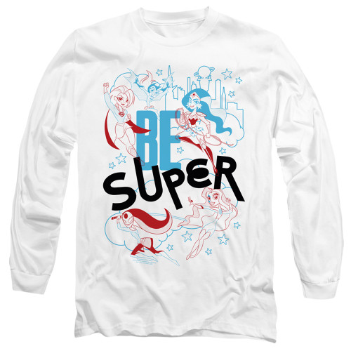 Image for Justice League of America Long Sleeve T-Shirt - Be Super