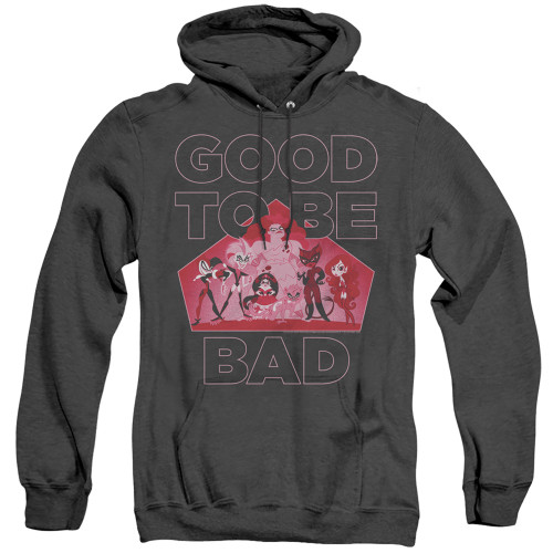Image for Justice League of America Heather Hoodie - Good To Be Bad