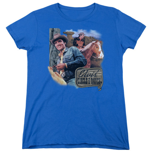 Image for Elvis Presley Woman's T-Shirt - Ranch