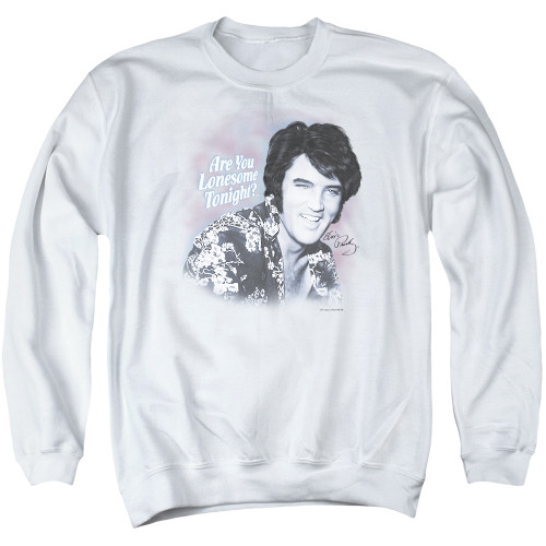 Image for Elvis Presley Crewneck - Lonesome Tonight