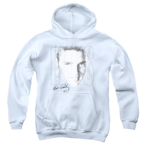 Image for Elvis Presley Youth Hoodie - Blue Eyes