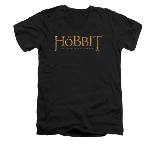 The Hobbit V-Neck T-Shirt - Logo
