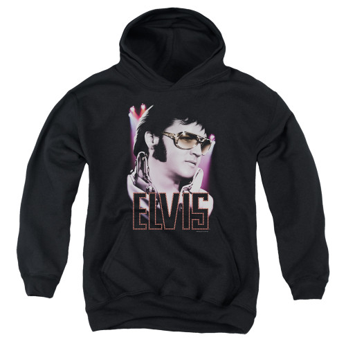 Image for Elvis Presley Youth Hoodie - 70's Star