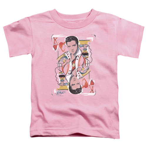 Image for Elvis Presley Toddler T-Shirt - King of Hearts