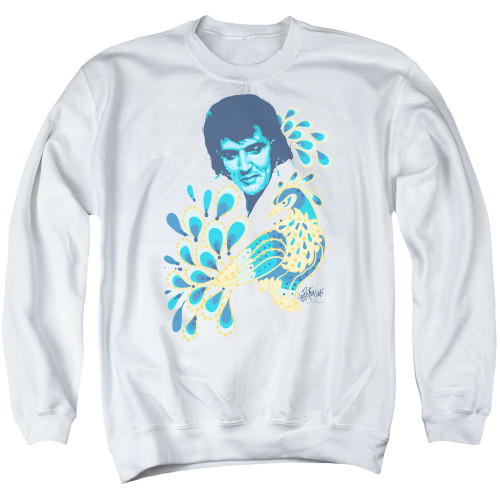 Image for Elvis Presley Crewneck - Peacock