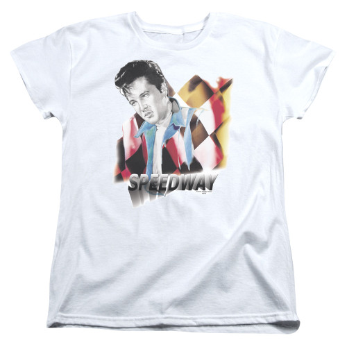 Image for Elvis Presley Woman's T-Shirt - Speedway