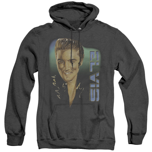 Image for Elvis Presley Heather Hoodie - Elvis 56