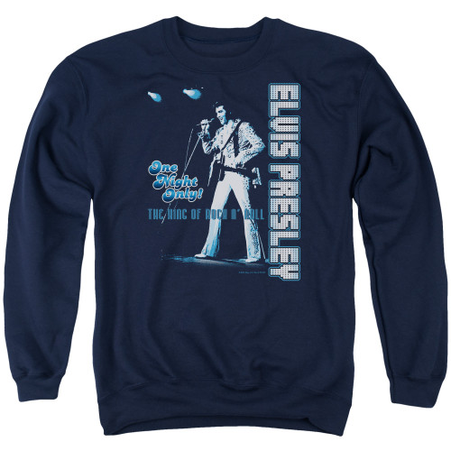 Image for Elvis Presley Crewneck - One Night Only