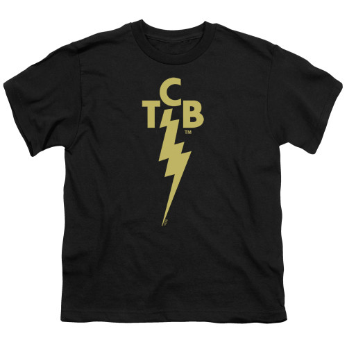 Image for Elvis Presley Youth T-Shirt - TCB Logo