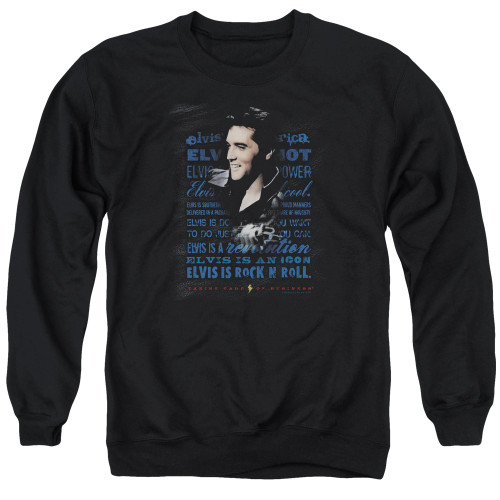 Image for Elvis Presley Crewneck - Icon