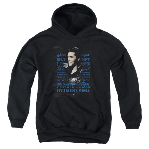 Image for Elvis Presley Youth Hoodie - Icon