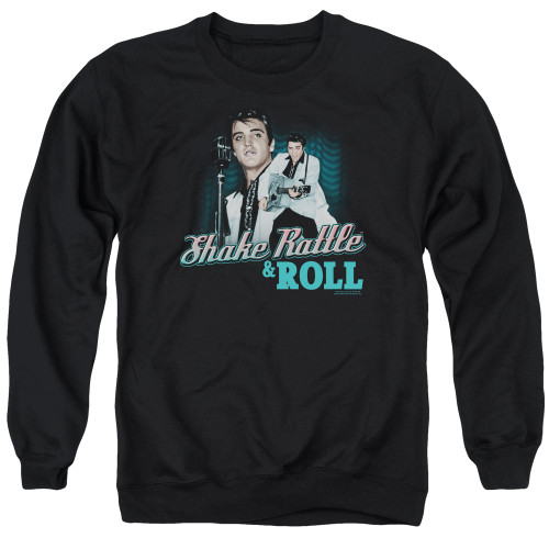 Image for Elvis Presley Crewneck - Shake Rattle & Roll