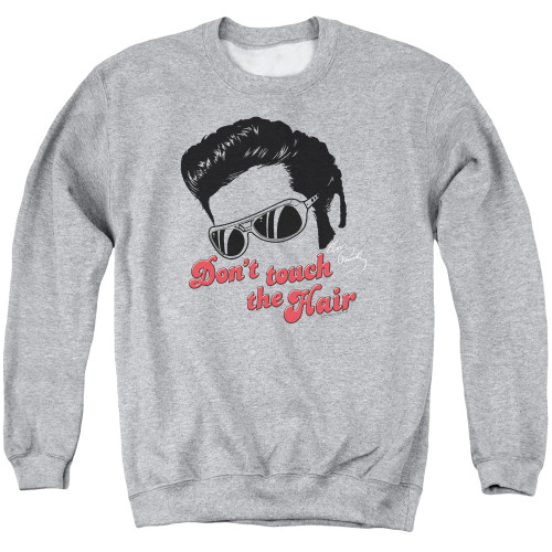 Image for Elvis Presley Crewneck - Don't Touch The Hair 2